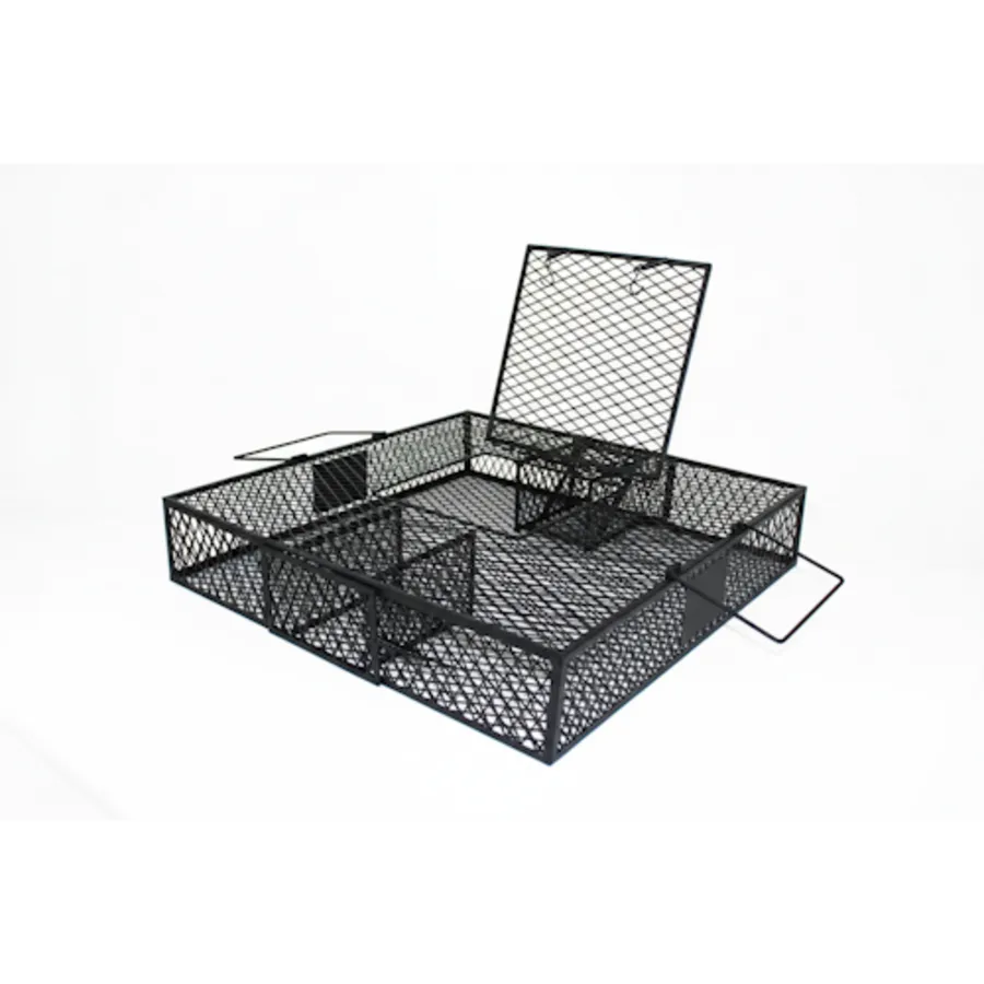 Vangkooi voor meerdere ratten 55 x 55 x 10,5 cm | lage multi-catch vangkooi levend