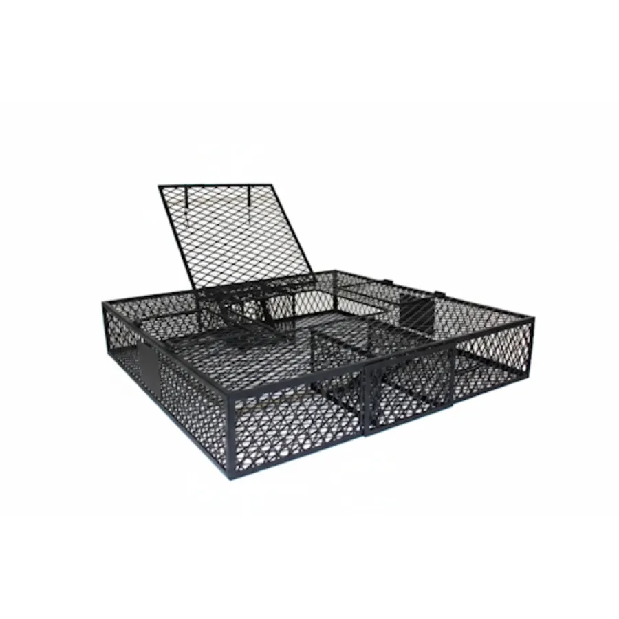 Vangkooi voor meerdere ratten 55 x 55 x 10,5 cm | lage multi-catch vangkooi levend