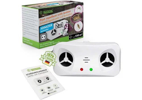 Isotronic Ongedierte- en insectenverjager met luchtreiniging