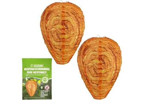 Isotronic Nep wespennest set van 2 voor buiten