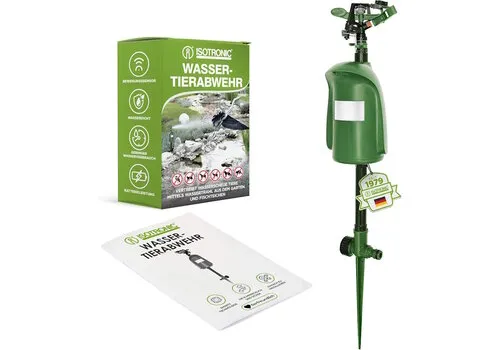 Isotronic Waterstraal dierenverjager met bewegingssensor
