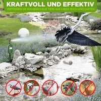 Waterstraal dierenverjager met PIR bewegingssensor | 110° | 6-8 meter