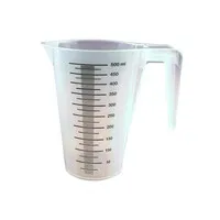 Kunststof maatbeker met schenktuit