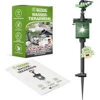 Solar watersproeier met bewegingssensor | waterstraal en LED-flits | tot 8 meter