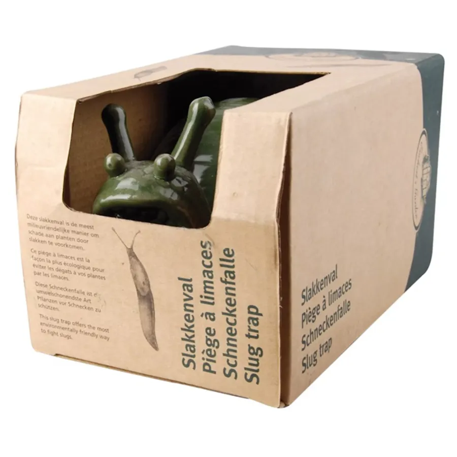 Keramische slakkenval FY04 | 18,1 x 11,3 x 10 cm | voor bier