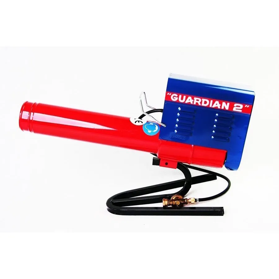 Standaard knalapparaat op propaan | 80–120 dB | bereik 3–4 hectare