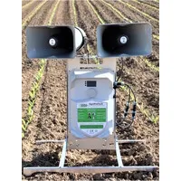 Akoestische vogelverjager met noodkreten | tot 4 hectare | oplaadbare accu