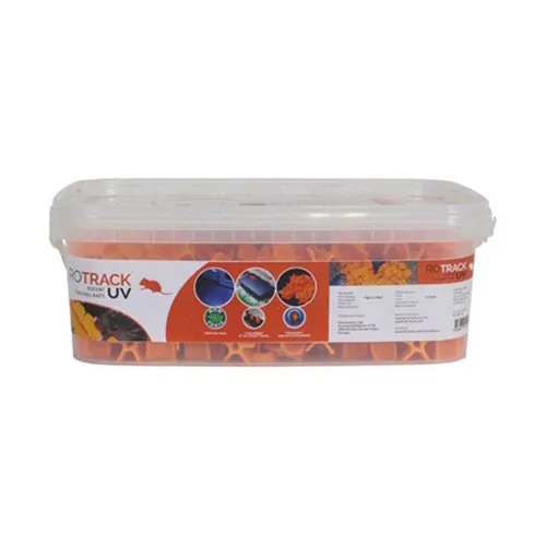 Rotrack UV oranje monitoringsblokjes 4 kg