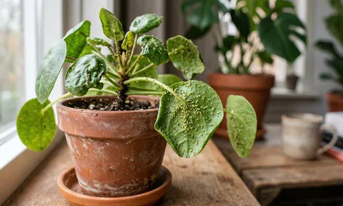 Bladluis op kamerplanten bestrijden