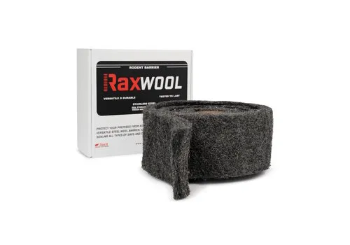 Raxit Raxit RaxWool | Vlamvertragende RVS staalwol weringsband 3 m x 10 cm