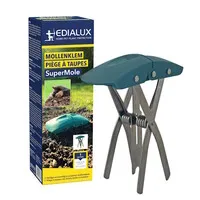 Mollenklem met zichtindicator | gegalvaniseerd staal | 1 stuk