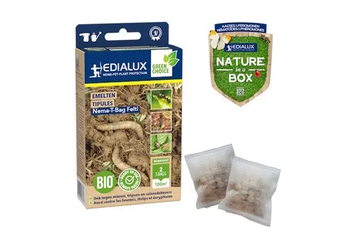 Edialux Nematoden T-Bags tegen emelten, trips en coloradokever (2 stuks)