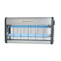 Elektrische vliegenlamp PlusZap 30W aluminium | tot 80 m²