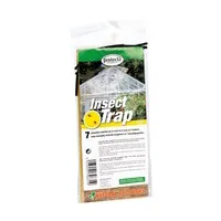 Gele dubbelzijdige vangplaten 7 stuks | voor monitoring en wegvangen van vliegende insecten