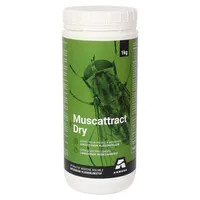 Muscattract Dry vliegenlokstof navulling 1 kg | voor vliegenval en emmerval