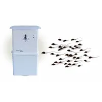 Ecologische elektromechanische val voor muizen en ratten | continue meervoudige vangst | 330 × 440 × 630 mm