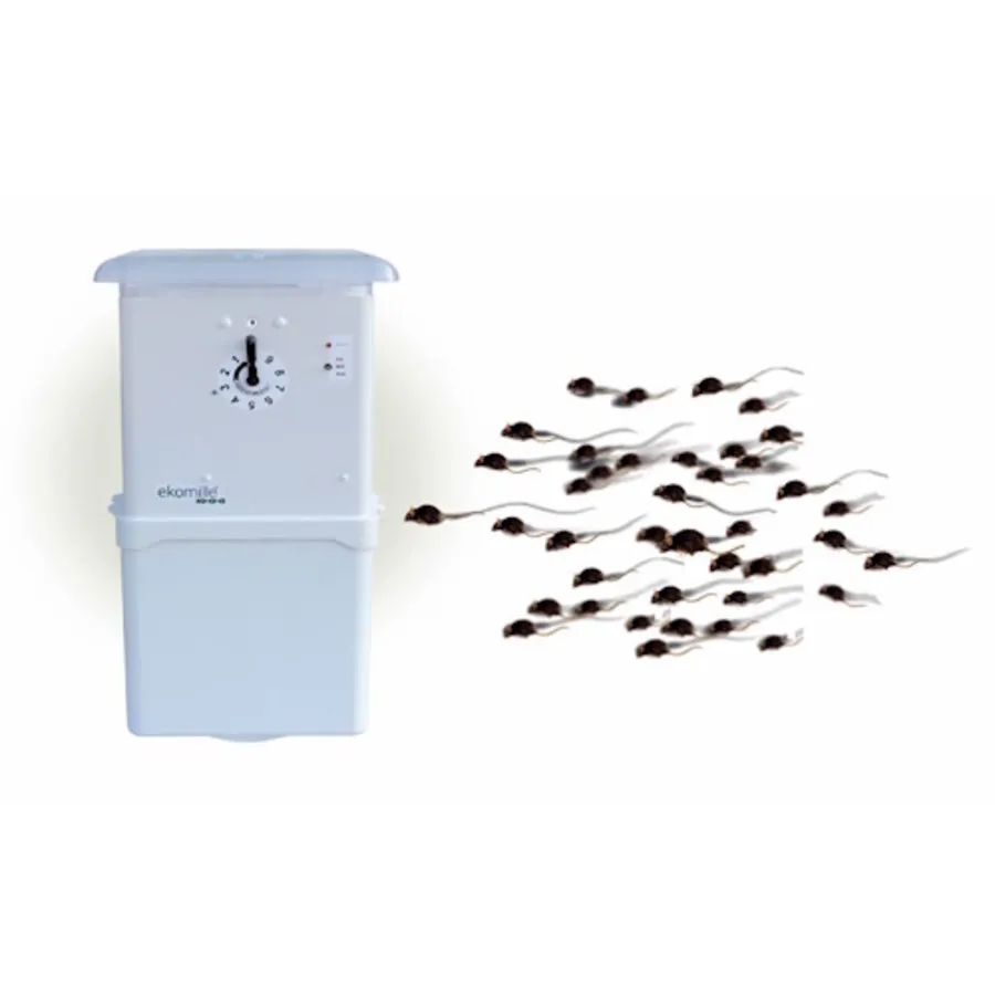 Ecologische elektromechanische val voor muizen en ratten | continue meervoudige vangst | 330 × 440 × 630 mm