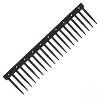 Zonnepaneel vogelwering spike strip 20x50 cm zwart | voorkomt nestelen onder panelen