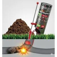 Ontmoller startkit met 4 klappers | complete set voor mollenbestrijding