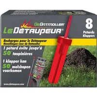 Navulling ontmoller 8 stuks | klappers voor mollenbestrijding