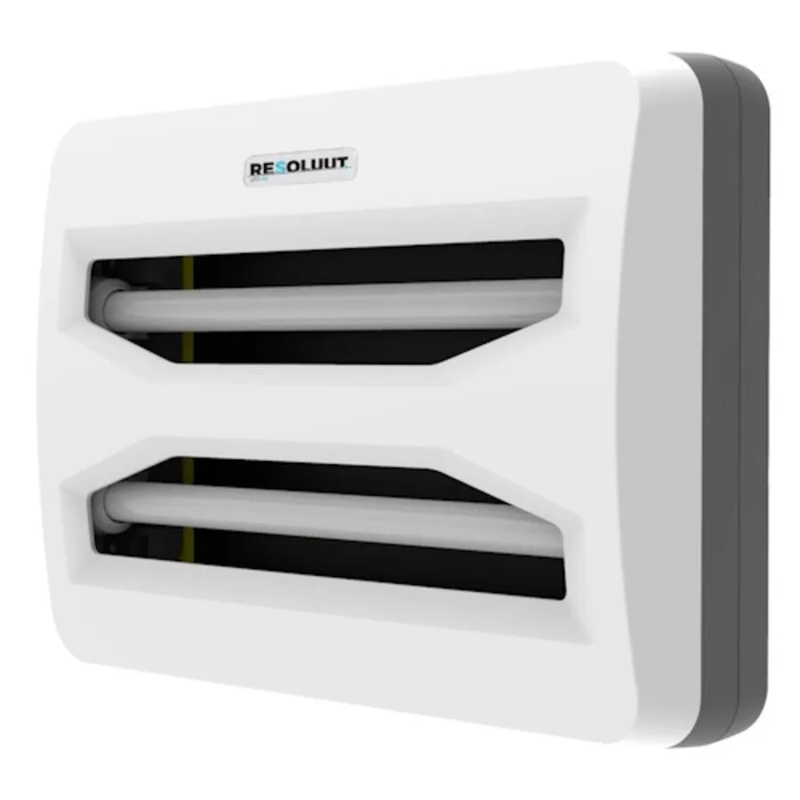 LED 60 vliegenlamp met lijmplaat | wandmodel voor 50–100 m²