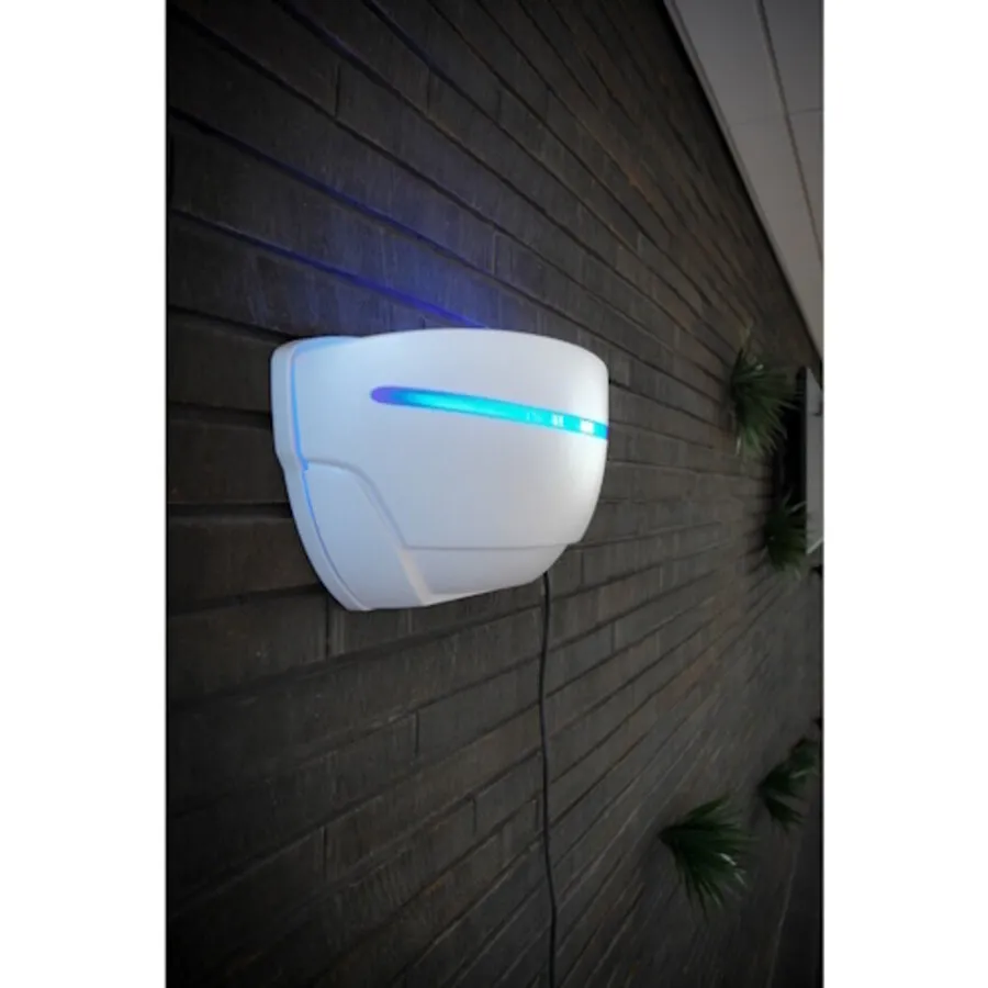 Uplight vliegenlamp met lijmplaat 18 watt | wandmodel 50 m²