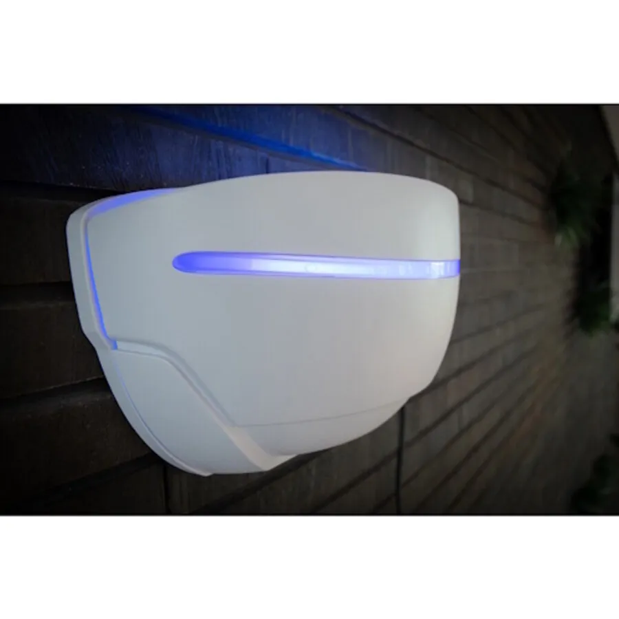 Uplight vliegenlamp met lijmplaat 18 watt | wandmodel 50 m²