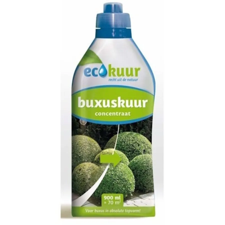 Ecologische buxuskuur concentraat 900 ml | bladvoeding voor 75 m²