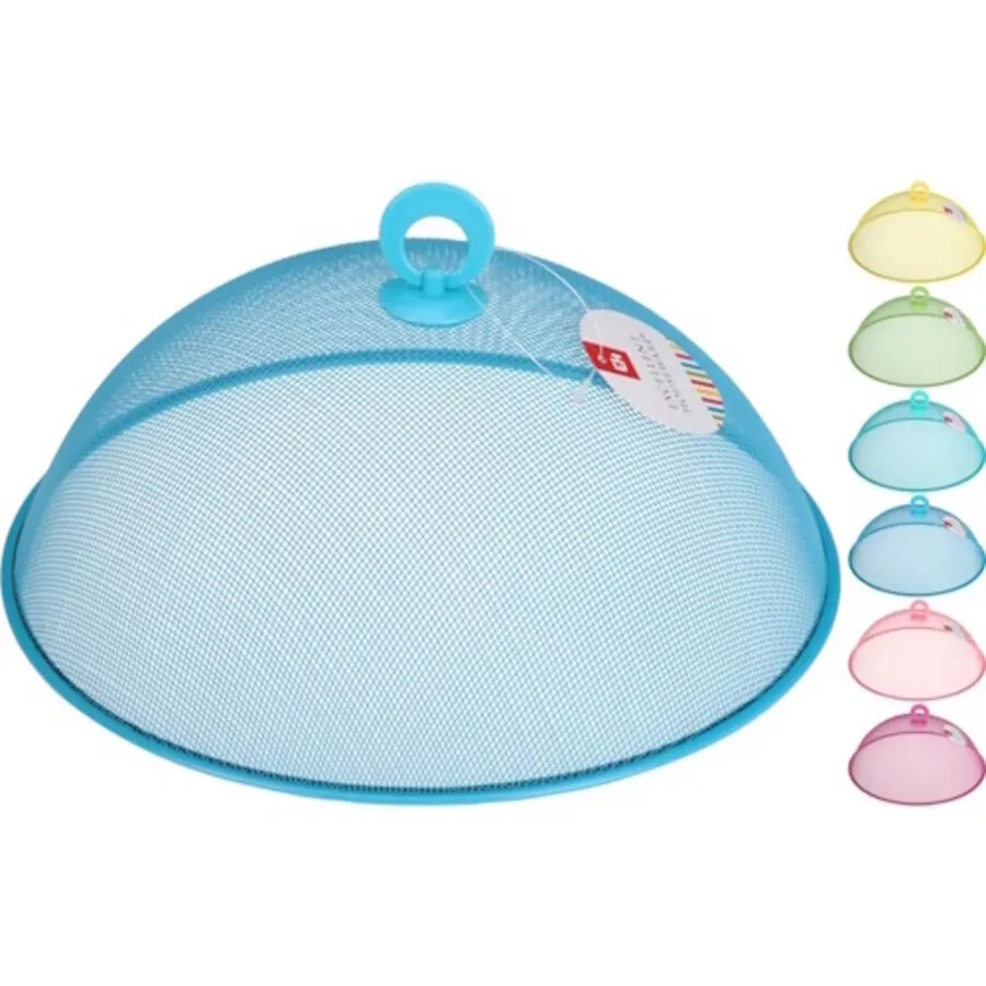 Metalen vliegenkap 30 cm | beschermkap tegen vliegen voor eten en schalen