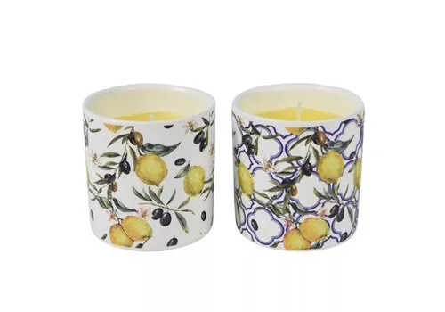 Decoris Citronellakaars 7 cm | muggen verjagen