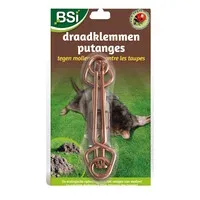 Mollendraadklemmen 2 stuks | mechanische mollen- en woelrattenklemmen met opspanner