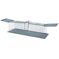 Rattenvangkooi met 2 ingangen | 37 x 11 x 11 cm | levend vangen