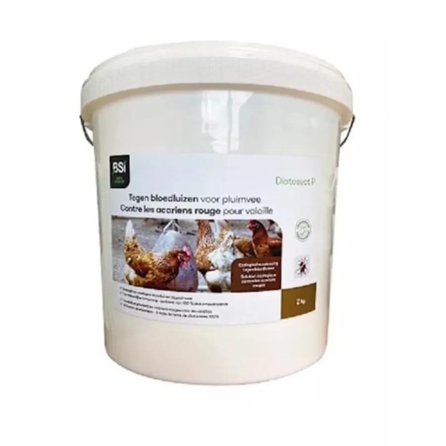 Diatomeeënaarde strooipoeder tegen bloedluis en vlooien | 200 g of 2 kg