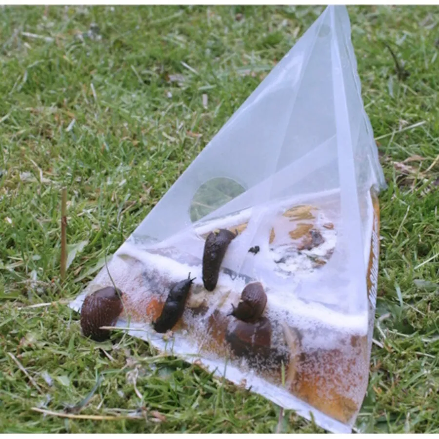 Wegwerp slakkenval 20 stuks | eenvoudig slakken vangen met biermethode