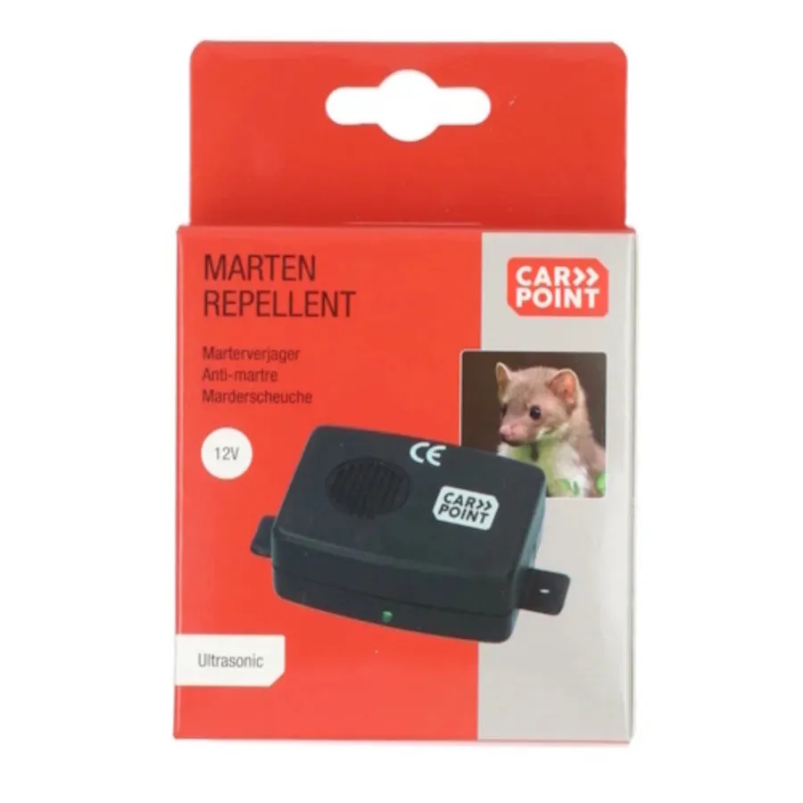 Marterverschrikker ultrasoon 12V | 22,5 kHz | 70 dB | 60 mA