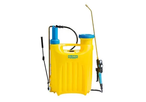 Gloria Rugspuit 18 liter met manometer en drukregelaar