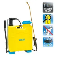 Rugspuit 18 liter | hoge werkdruk 4 bar | messing spuitlans met holle kegel