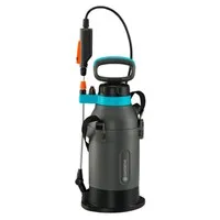 Accu drukspuit EasyPump 5 liter met automatische drukopbouw en telescopische spuitlans |
