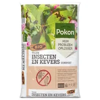 Biologische compost tegen insecten en kevers 20 liter | bodemverbeteraar met natuurlijke schimmel