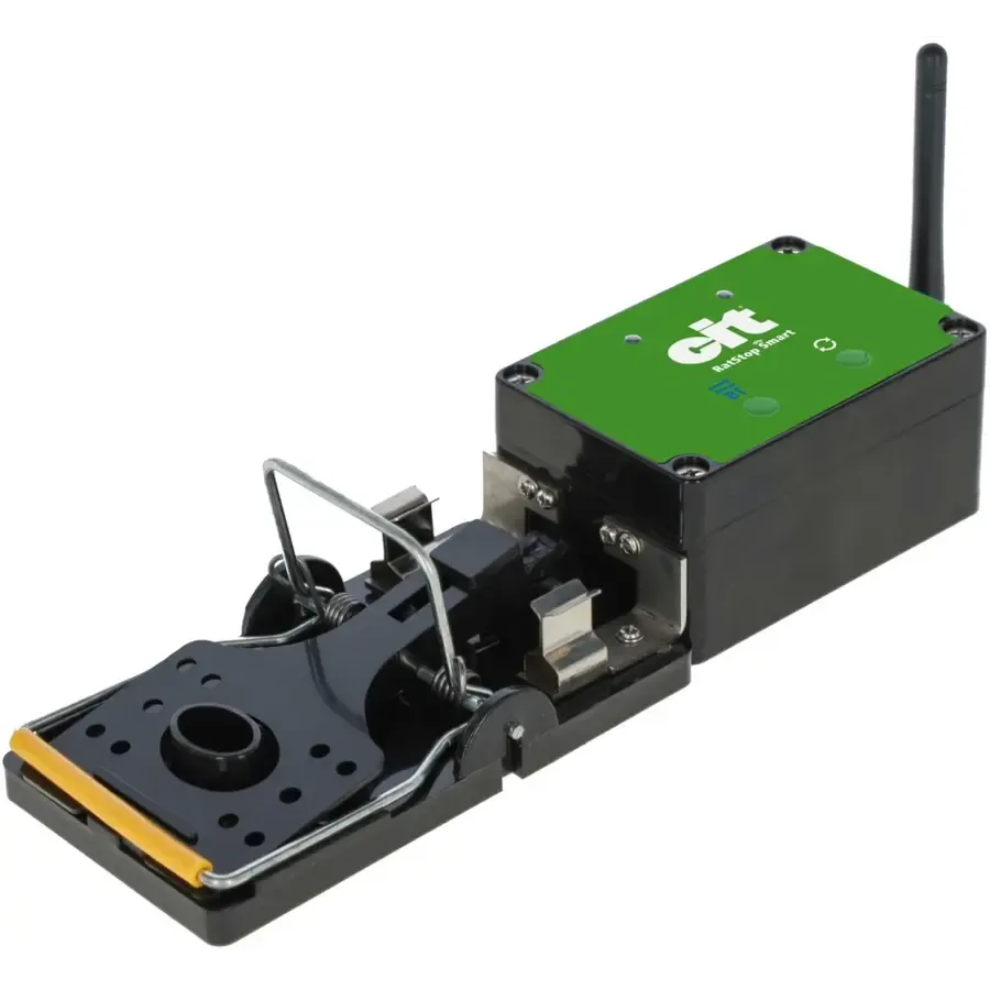 Smart rattenval met wifi en app-melding | 27 x 7 x 5 cm