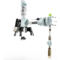 Automatische muizen- en rattenval met CO₂ | tot 25 activeringen