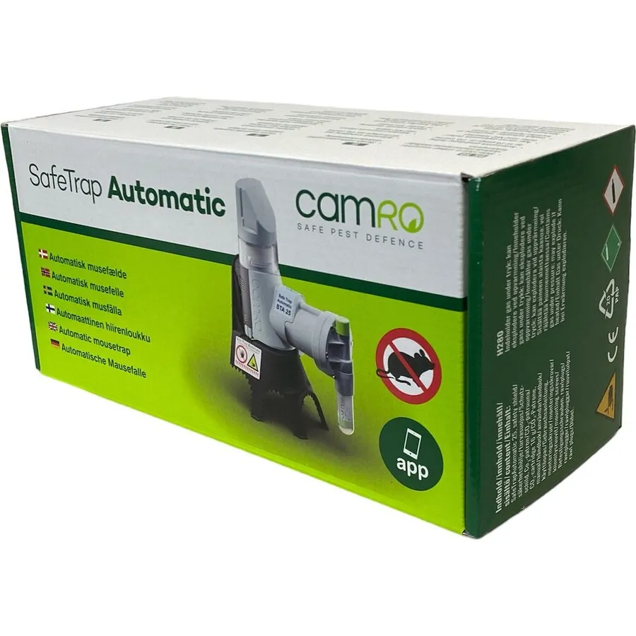 Automatische muizen- en rattenval met CO₂ | tot 25 activeringen
