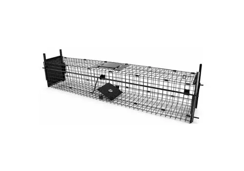 AllesTegenOngedierte.nl Vangkooi voor marters 2-deurs | doorloopval 105x16x20 cm