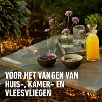 Vliegen vangzak met lokstof voor buiten | vangt tot 20.000 vliegen