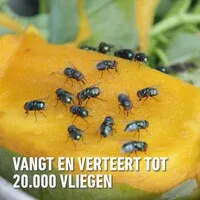 Vliegen vangzak met lokstof voor buiten | vangt tot 20.000 vliegen