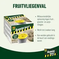 Fruitvliegenval met natuurlijke lokstof | tot 6 weken werking