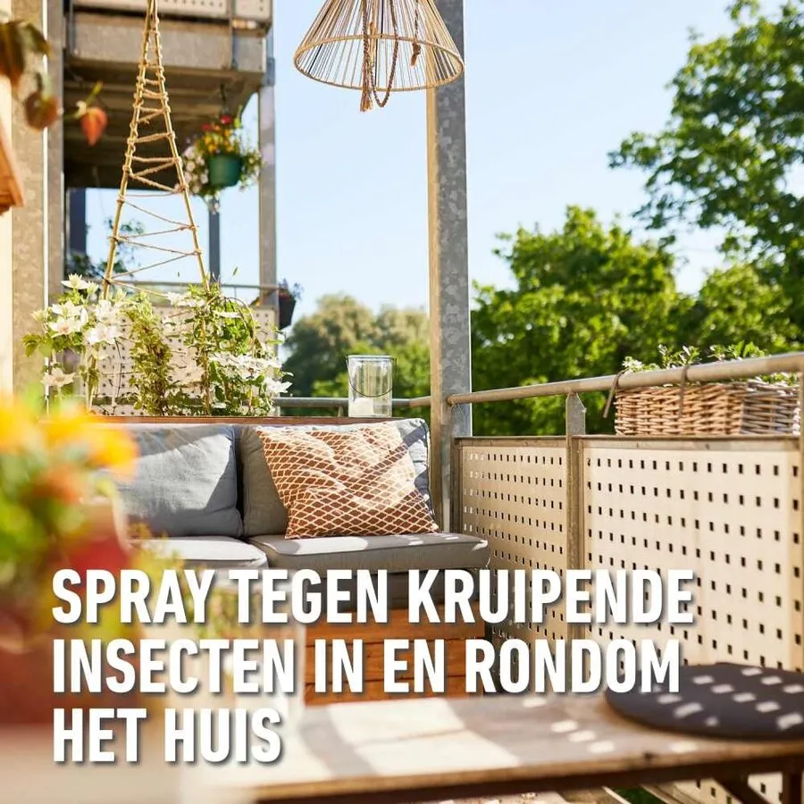 Barrière Spray tegen mieren, spinnen en bedwantsen 400 ml | fysieke werking