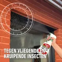 Insectenbestrijder zonder insecticide tegen vliegende en kruipende insecten