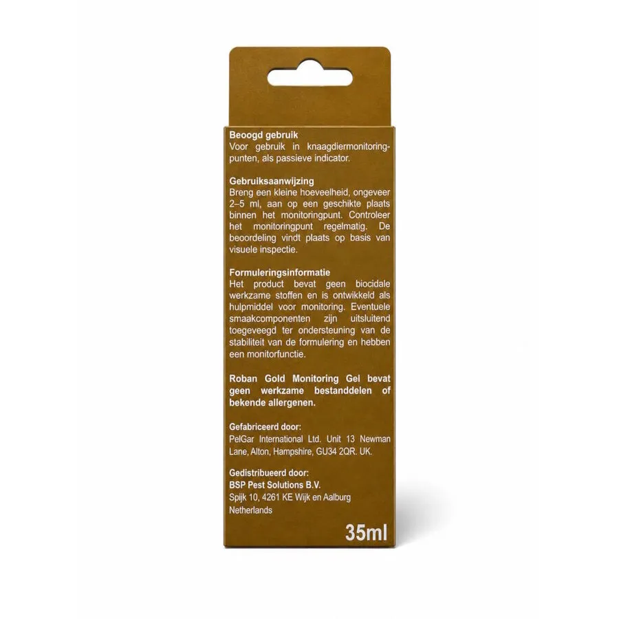 Monitoring gel voor muizen en ratten 35ML | gifvrije lokstof
