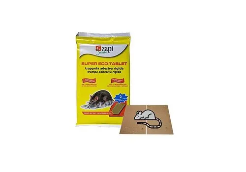 Zapi Extra sterke lijmplaten voor muizen en ratten 2 stuks
